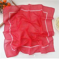 S0124- Lenço Bandana Bolinha Luxo Pescoço 5JL1420