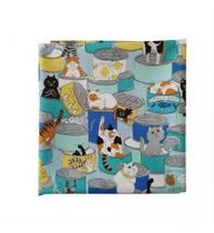 S0412 Lenço Bandana Luxo Gato Fofo Pescoço Pinup Laço 4o25156