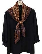 S0803-Lenço Bandana Luxo Estiloso Penteado Pescoço Evento 4o09147