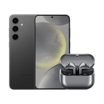S24+ (256GB) - Preto + Galaxy Buds3 - Cinza
