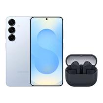 S25 (256GB) - Azul + Buds3 FE - Preto - Samsung