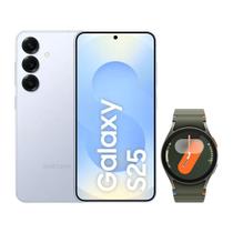 S25 (256GB) - Azul + Galaxy Watch7 BT 40mm - Verde - Samsung S25 (256GB) - Azul + Galaxy Watch7 BT 40mm - Verde - Samsung