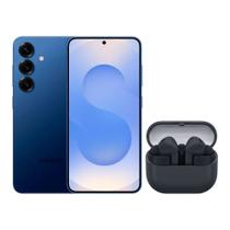S25 (256GB) - Azul Marinho + Buds3 FE - Preto - Samsung S25 (256GB) - Azul Marinho + Buds3 FE - Preto - Samsung