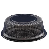 S32 Embalagem para bolo e tortas média preta. Caixa com 100