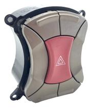 S9015 Botão Pisca Alerta Fiat Doblo 2006 2010 2013 2018 Simples Vermelho Original