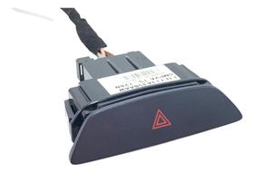 S9218 Botão Pisca Alerta Ford Focus 2015 2016 2018 2019 Original - Preto