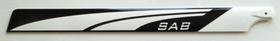 Sab main blade 600mm wht/black 0330wfbl