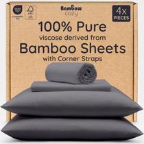 Sábana Ajustable Bambaw California King 100% Viscosa de Bambú