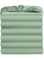 Sábana Ajustable Maple&Stone Twin 99x191 cm Paquete de 6 Verde Salvia Sábana Ajustable Maple&Stone Twin 99x191 cm Paquete de 6 Verde Salvia