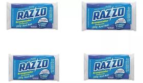 Sabão Barra Razzo Branqueador Kit Com 4 Unidades De 180g