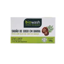 Sabão de Coco em Barra Biodegradável Biowash