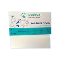 Sabão de Coco em Barra Natural Vegano Positiva 100g