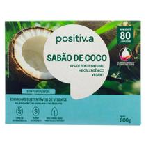Sabão De Coco Em Pó Natural Vegano Hipoalergênico 800g positiva eco Sabão De Coco Em Pó Natural Vegano Hipoalergênico 800g positiva eco