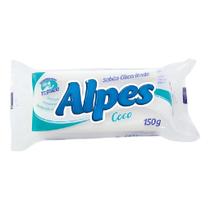 Sabão Em Barra Alpes 150g - Coco 7 Unidades Sabão Em Barra Alpes 150g - Coco 7 Unidades