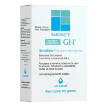 Sabão em barra GH Derma Hidratante Neutro SensiSkin de 100 g