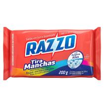 Sabão em Barra Glicerinado Tira Manchas Razzo 200g