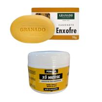 Sabão em barra Granado Enxofre + Pomada Xô Micose