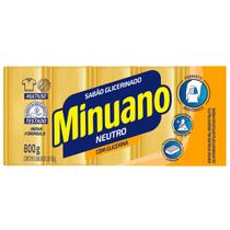 Sabão em Barra Minuano Glicerinado 800g