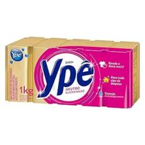 Sabão em Barra Neutro Ypê 200g Pacote com 5 Unidades Sabão em Barra Neutro Ypê 200g Pacote com 5 Unidades