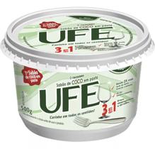 Sabão Em Pasta De Coco Ufe - Feito Com Óleo De Coco 500g