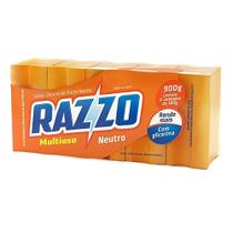 Sabão em Pedra Neutro com 5 Unidades Razzo 900g