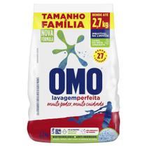 Sabão em Pó 2,2kg Biotecnologia Anti-Resíduos Cores Pretas Lavagem Perfeita OMO