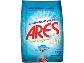 Sabão em Pó Ares Max Limpeza Flores do Campo 1kg