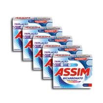 Sabão Em Pó Assim Tripla Ação Grande Kit 5 Sabão Em Pó Assim Tripla Ação Grande Kit 5