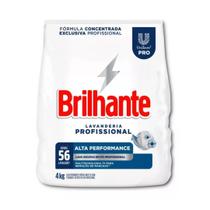 Sabão em Pó Brilhante Lavagem Profissional Fórmula Concentrada 4kg