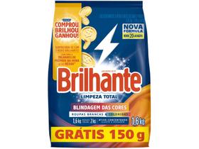 Sabão em Pó Brilhante Limpeza Total Blindagem das - Cores Original 1,6kg