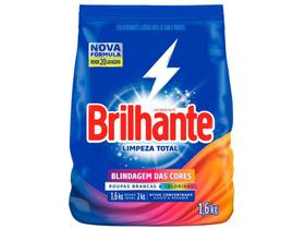 Sabão em Pó Brilhante Limpeza Total Blindagem das - Cores Original 1,6kg