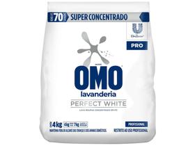 Sabão em Pó Concentrado Omo Lavanderia - Perfect White Profissional 4kg