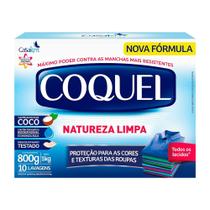 Sabão em Pó de Coco Natureza Limpa Coquel 800g Sabão em Pó de Coco Natureza Limpa Coquel 800g