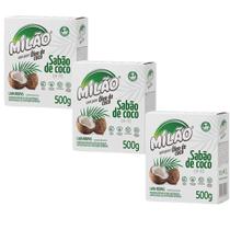 Sabão em pó de coco para Roupas delicadas e de bebê Ativo 100% Vegetal 1,5kg Milao
