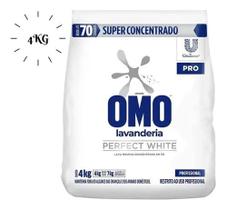 Sabão Em Pó Lava Rupas Omo Perfect White Concentrado - Atacado 4 Kilos Sabão Em Pó Lava Rupas Omo Perfect White Concentrado - Atacado 4 Kilos