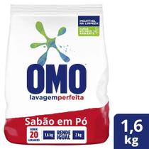 Sabão em Pó Lavagem Perfeita Sachê 1,6kg OMO Sabão em Pó Lavagem Perfeita Sachê 1,6kg OMO