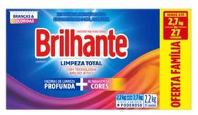Sabão Em Pó Limpeza Total Brilhante 2.2 Kgs