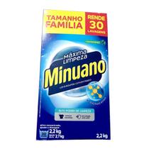 Sabao em po minuano azul 2,2kg familia