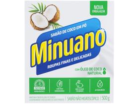 Sabão em Pó Minuano Coco 500g