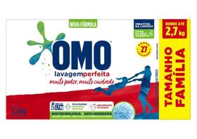 Sabão em Pó Omo Lava Roupas Lavagem Perfeita 2.2kg