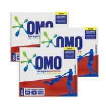 Sabao Em Po Omo Lavagem Perfeita 800G Kit 3