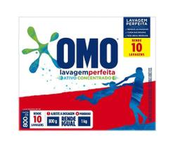 Sabão em Pó Omo Lavagem Perfeita 800g