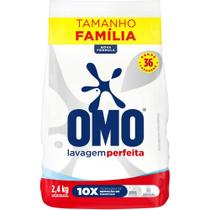 Sabão Em Pó OMO Lavagem Perfeita Pacote Família - Caixa 3,2 Kg