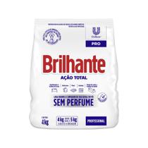 Sabão em Pó sem perfume Brilhante 4kg Sabão em Pó sem perfume Brilhante 4kg