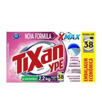 Sabão em Pó Tixan Ypê Maciez 2,2kg Embalagem Econômica Sabão em Pó Tixan Ypê Maciez 2,2kg Embalagem Econômica