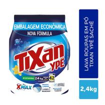Sabão em Pó Tixan Ypê Primavera Sachê 2,4Kg
