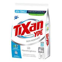 Sabão em Pó Tixan Ypê Sensitive Sachê 4Kg
