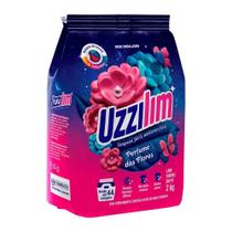 Sabão em Pó Uzzilim Flores 2kg - Embalagem com 7 Unidades