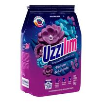 Sabão em Pó Uzzilim Lavanda 1Kg Embalagem com 20 Unidades