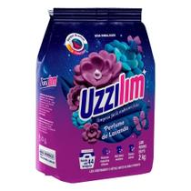 Sabão em Pó Uzzilim Lavanda 2kg - Embalagem com 7 Unidades